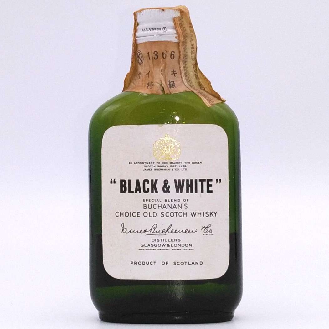 特級 ブラック&ホワイト BLACK & WHITE SPECIAL BLEND OF BUC 特級 ブラック&ホワイト BLACK & WHITE SPECIAL BLEND OF BUC