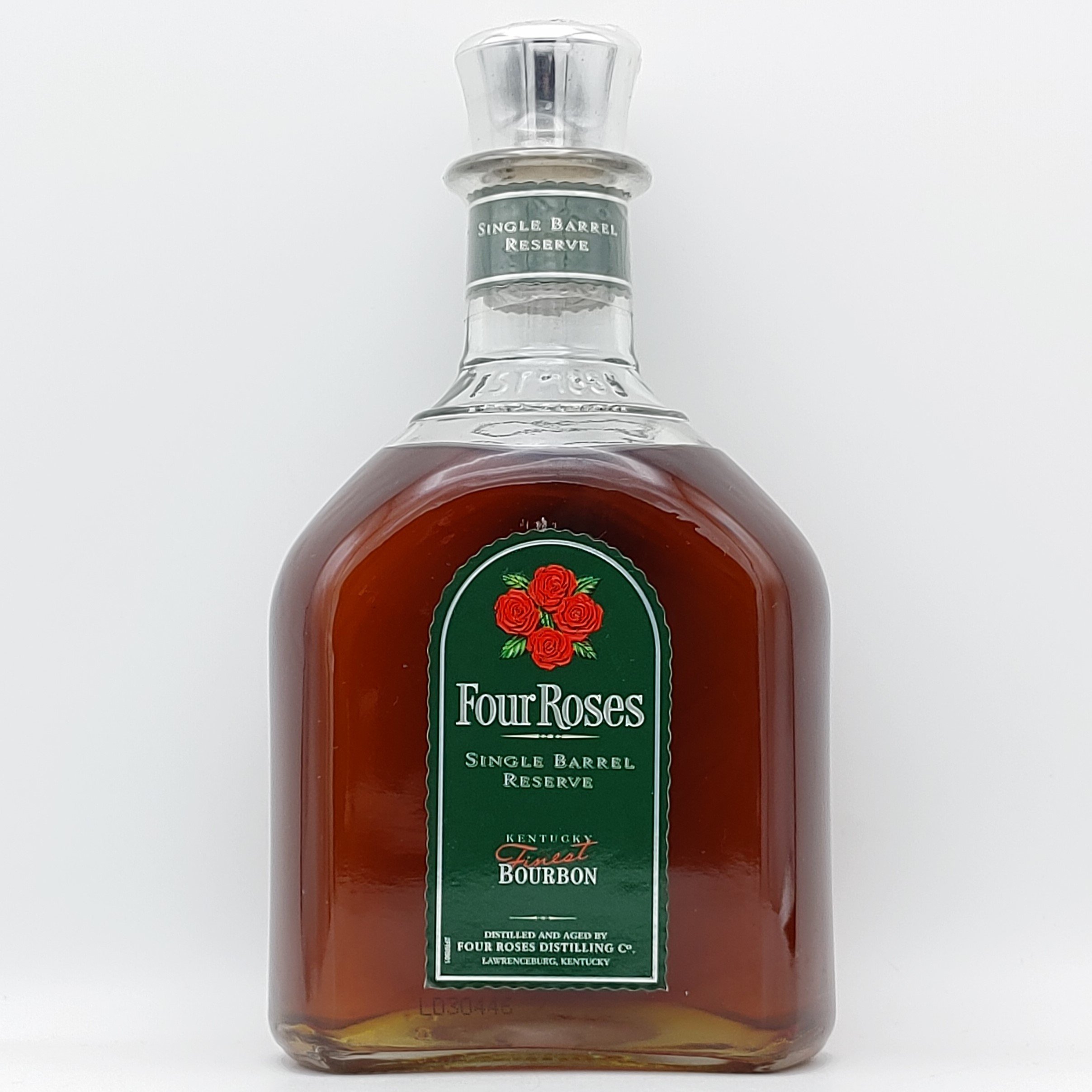 FOUR ROSES シングルバレル リボン付き薔薇マークボトル original