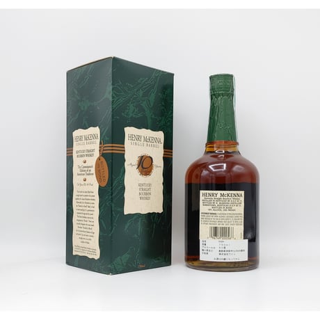 HENRY McKENNA SINGLE BARREL 10years old Kentucky Straight Bourbon Whiskey 【Barreled On1986】