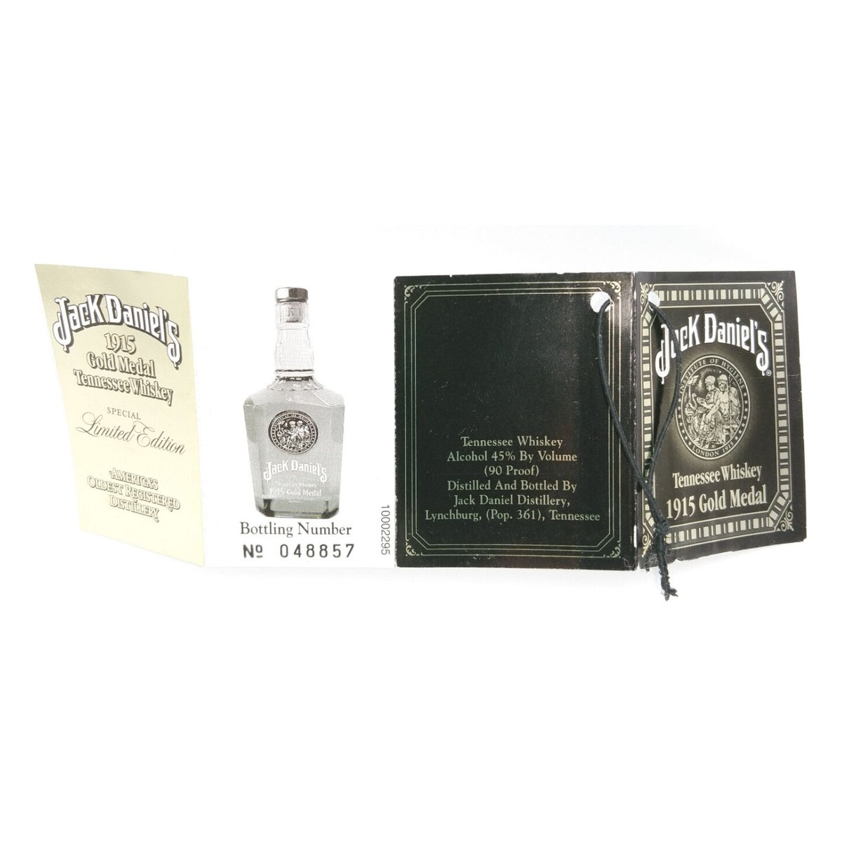 Jack Daniel's 1915 Gold Medal London,England SP Jack Daniel's 1915 Gold Medal London,England SP