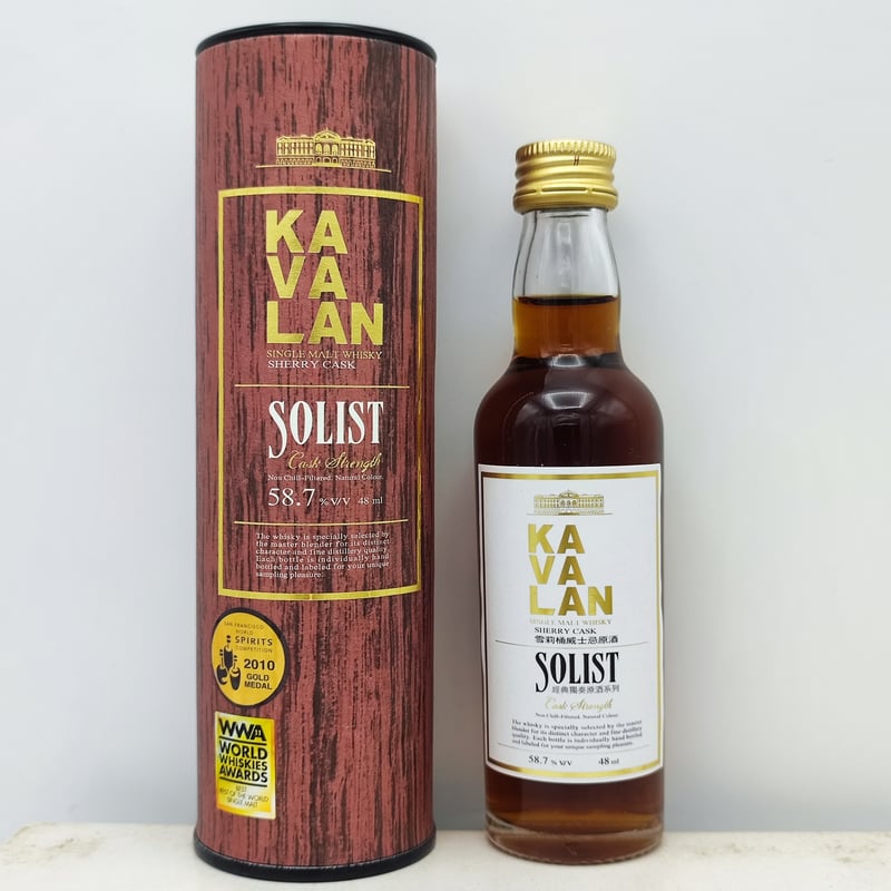 カスクストレングスカバラン KAVALAN SOLIST BOUBON CASK - ウイスキー