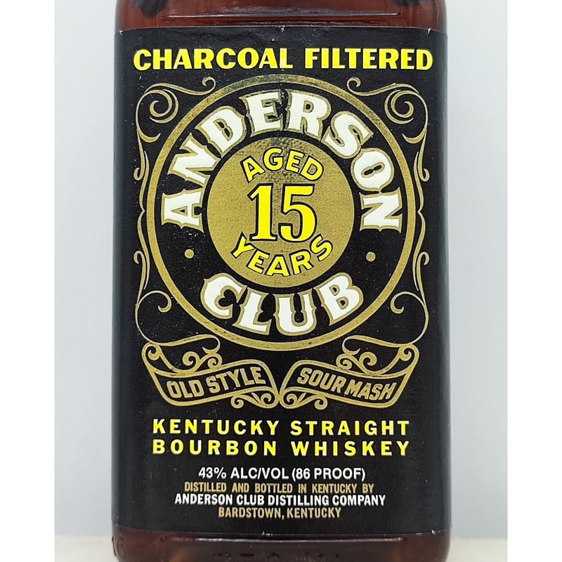 アンダーソンクラブ 15年 ANDERSON CLUB 15years old OLD STY...