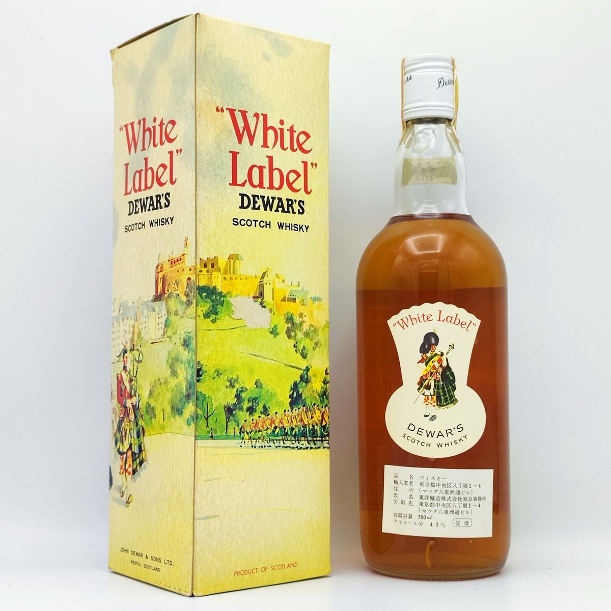 特級 デュワーズ ホワイトラベル DEWAR'S White Label FINEST SCO 特級 デュワーズ ホワイトラベル DEWAR'S White Label FINEST SCO