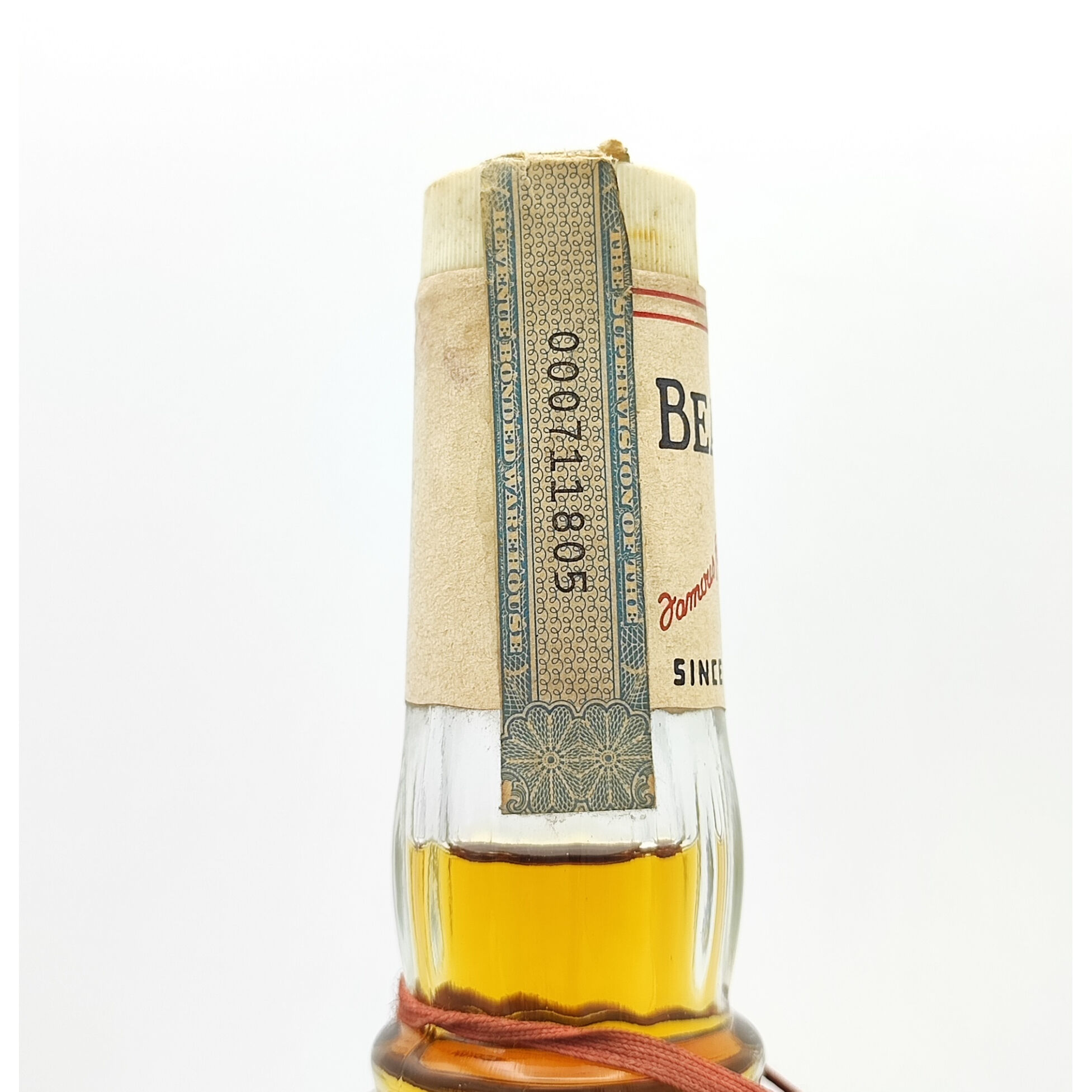 ジムビーム　100MONTHS OLD ポリスカー特級 特級 ジムビーム JIM BEAM KENTUCKY STRAIGHT BOURBON WHI