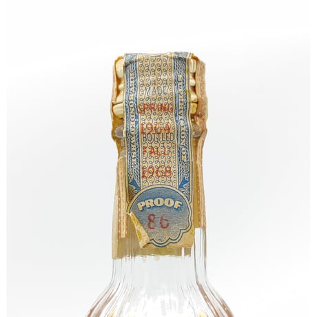 特級 オールドグランダッド 4年　OLD GRAND-DAD 4years old KENTUCKY STRAIGHT BOURBON WHISKEY【1964-1968】