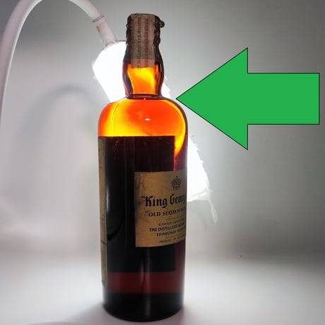 キングジョージ 4世 ティンキャップ　King George Ⅳ OLD SCOTCH WHISKY Tin Cap