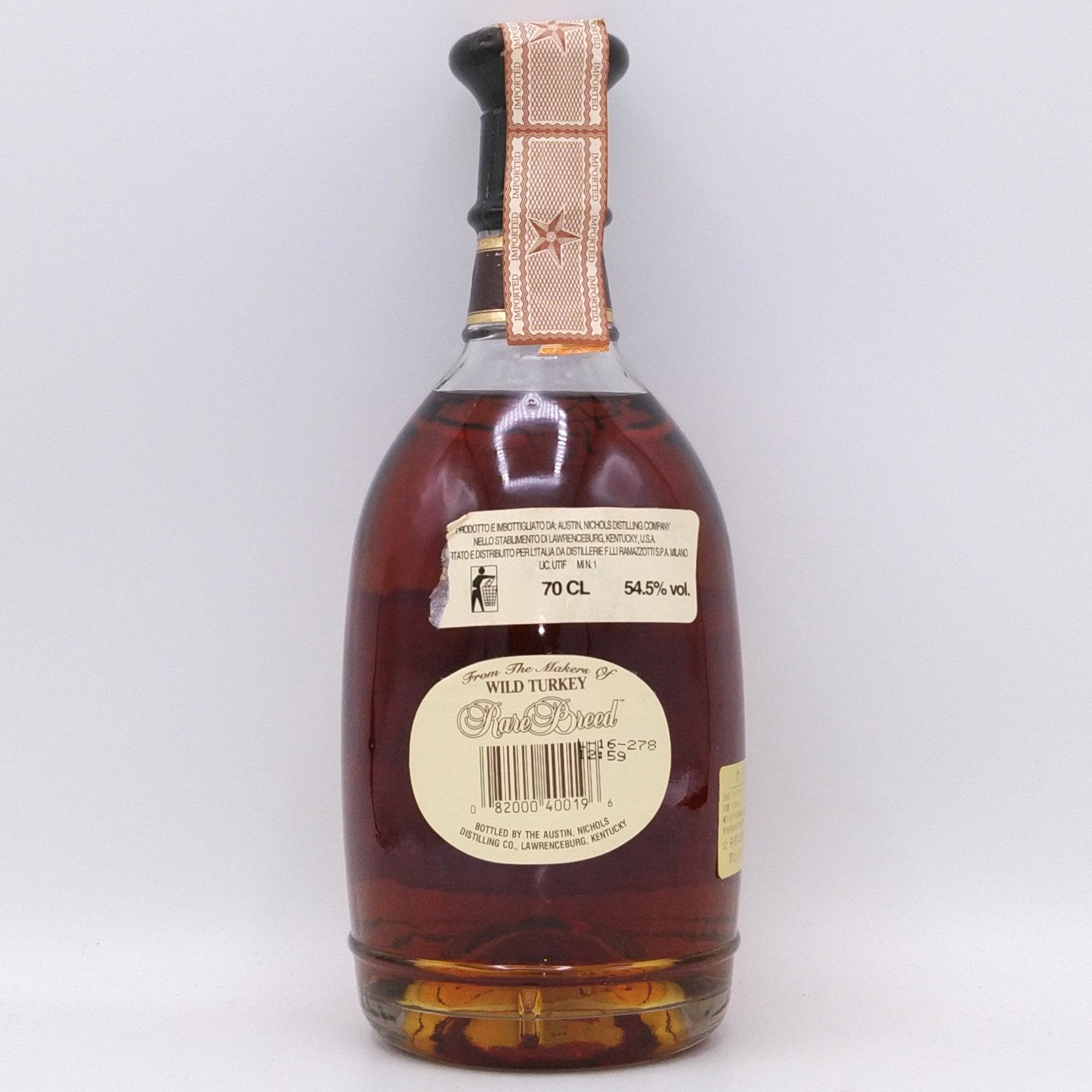 Wild Turkey Rare Breed ワイルドターキーレアブリード　終売 original
