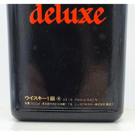 ニッカウヰスキー ブラックニッカ デラックス　NIKKA WHISKY Black NIKKA WHISKY deluxe