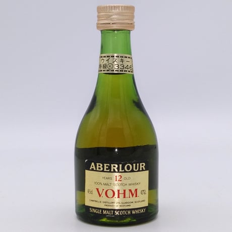 特級 アベラワー VOHM 12年　ABERLOUR V.O.H.M. 12years old 100% MALT SCOTCH WHISKY