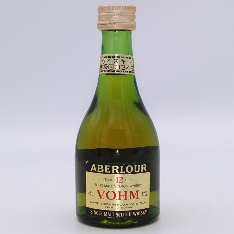 特級 アベラワー VOHM 12年 ABERLOUR V.O.H.M. 12years old 特級 アベラワー VOHM 12年 ABERLOUR V.O.H.M. 12years old
