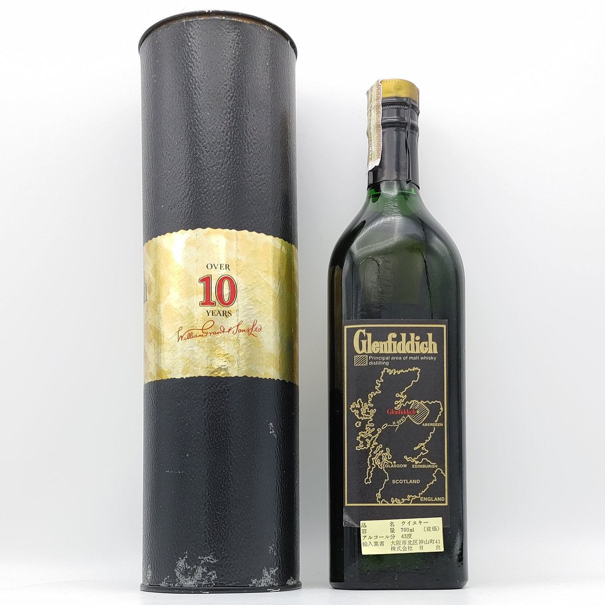 特級 グレンフィディック 10年 Glenfiddich over 10years old P 特級 グレンフィディック 10年 Glenfiddich over 10years old P