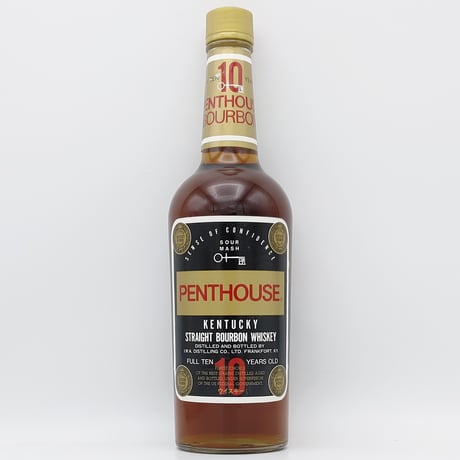 ペントハウス 10年　PENTHOUSE 10years old SENSE OF CONFIDENCE SOUR MASH KENTUCKY STRAIGHT BOURBON WHISKEY