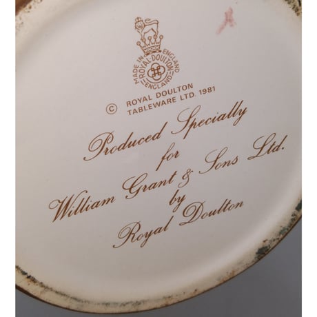 グランツ 21年　GRANT'S 21years old VERY OLDE PREMIUM BLENDED SCOTCH WHISKY Royal Doulton