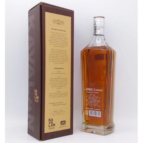 カバラン シングルモルト　KAVALAN SINGLE MALT WHISKY SAN FRANCISCO WORLD SPIRITS COMPETITION 2010 SILVER MEDAL