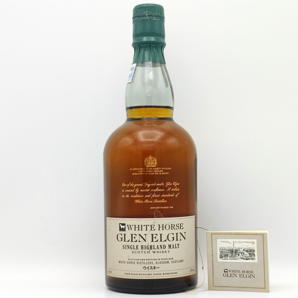 グレンエルギン　GLEN ELGIN SINGLE HIGHLAND MALT SCOTCH WHISKY WHITE HORSE