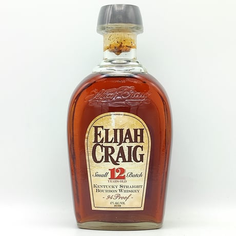 エライジャクレイグ 12年　ELIJAH CRAIG 12years old KENTUCKY STRAIGHT BOURBON WHISKEY
