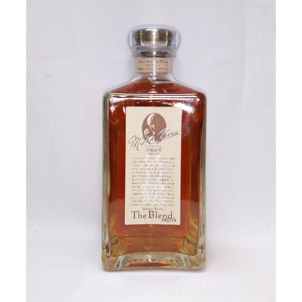 ニッカウヰスキー ザ・ブレンド 竹鶴 政孝 生誕100年 M.Taketsuru The Blend Maltbase Whisky 看護師さんが先生に贈るウイスキー1位 竹鶴&グルメセット