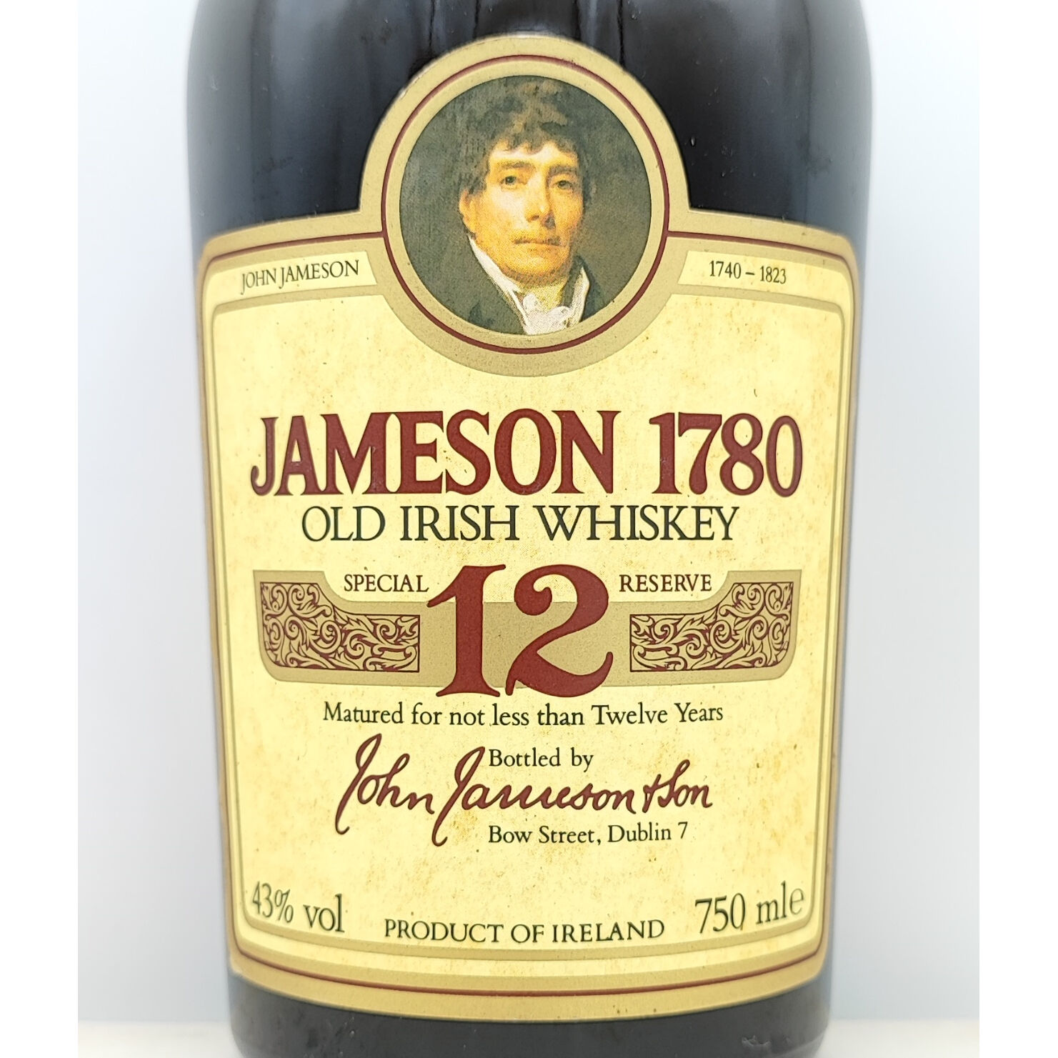 ジェムソン1780 12年 JAMESON 1780 OLD IRISH WHISKEY 12