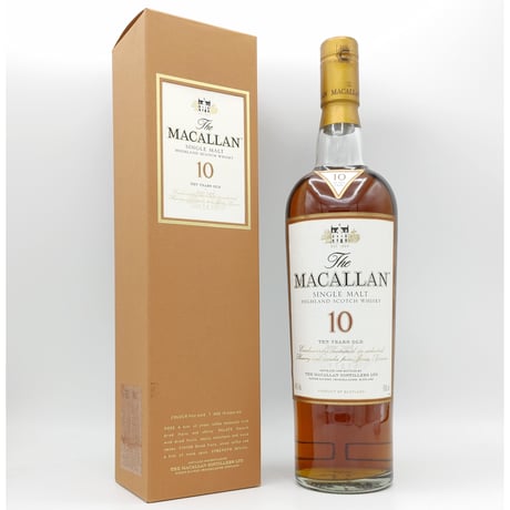 ザ マッカラン 10年　The MACALLAN 10years old SINGLE MALT HIGHLAND SCOTCH WHISKY