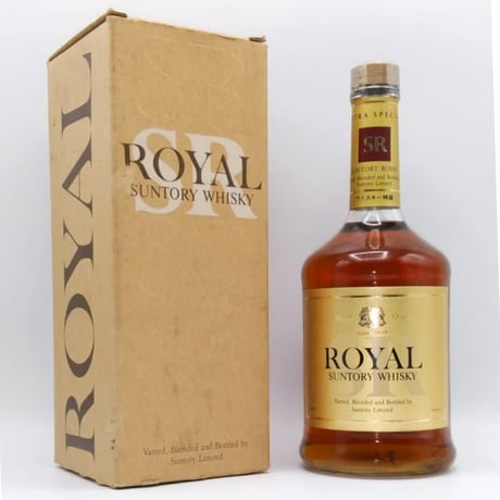 特級 サントリーウイスキーローヤルSR 丸瓶　SUNTORY WHISKY ROYAL SR EXTRA SPECIAL
