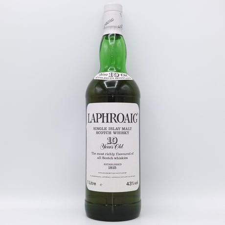 ラフロイグ 10年 プレ ロイヤルワラント　LAPHROAIG 10years old SINGLE ISLAY MALT SCOTCH WHISKY Pre-Royal Warrant