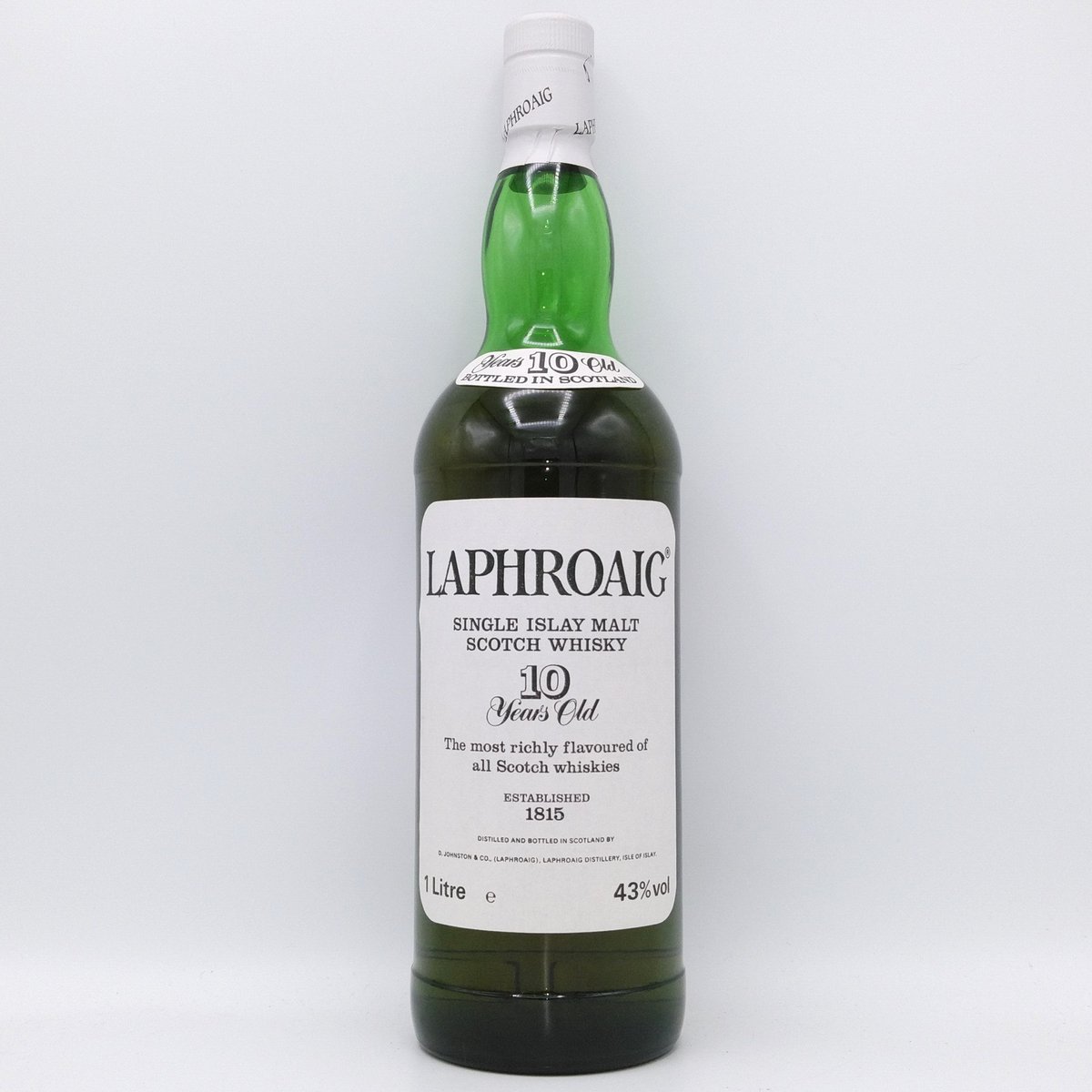 LAPHROAIG 10year Pre-Royal Warrant 空瓶・空箱