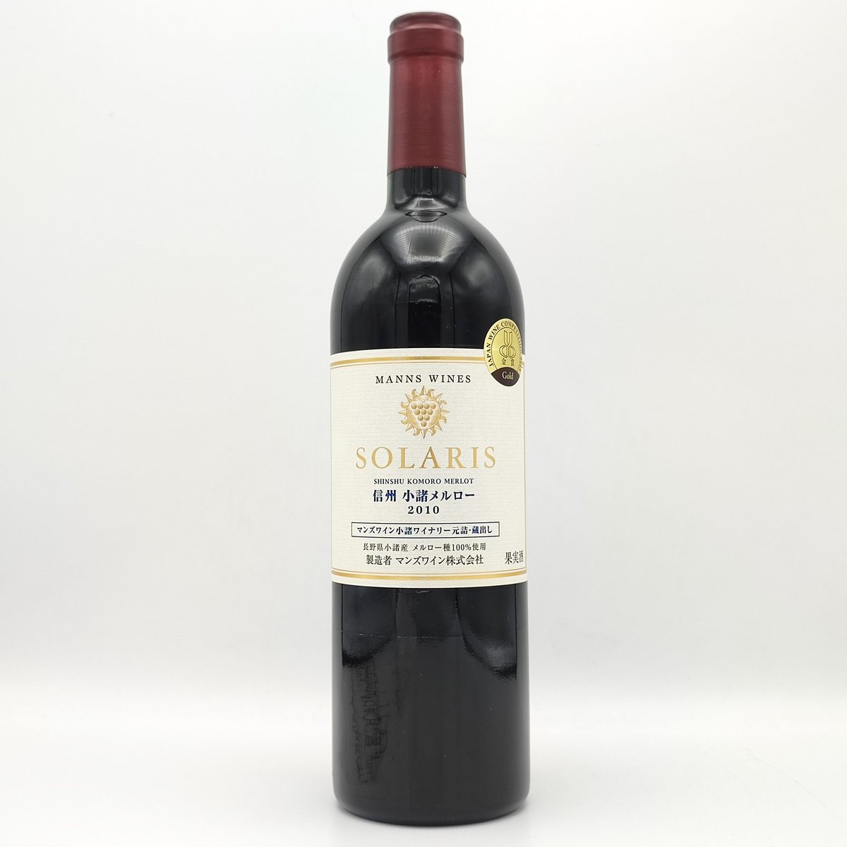 マンズワイン ソラリス 信州 小諸 メルロー 2010 MANNS WINES マンズワイン ソラリス 信州 小諸 メルロー 2010 MANNS WINES