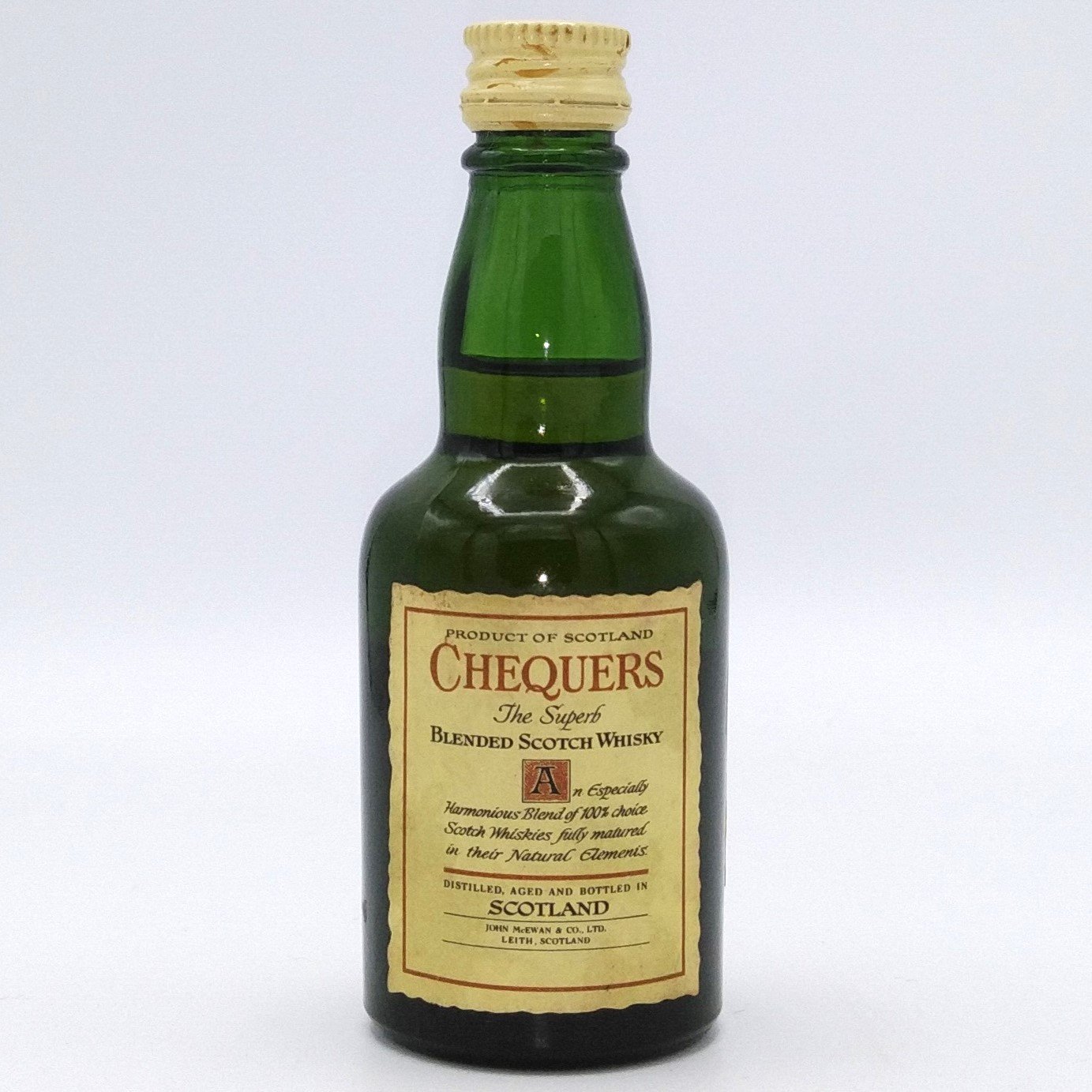 スコッチ　Chequers12年　古酒、箱なし、未開栓、750ml, 43% original