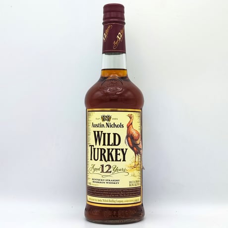 ワイルドターキー 12年　WILD TURKEY 12years old BEYOND DUPLICATION KENTUCKY STRAIGHT BOURBON WHISKEY
