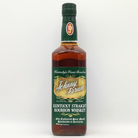 ジョニードラム 4年　Johnny Drum 4years old Kentucky Straight Bourbon Whiskey