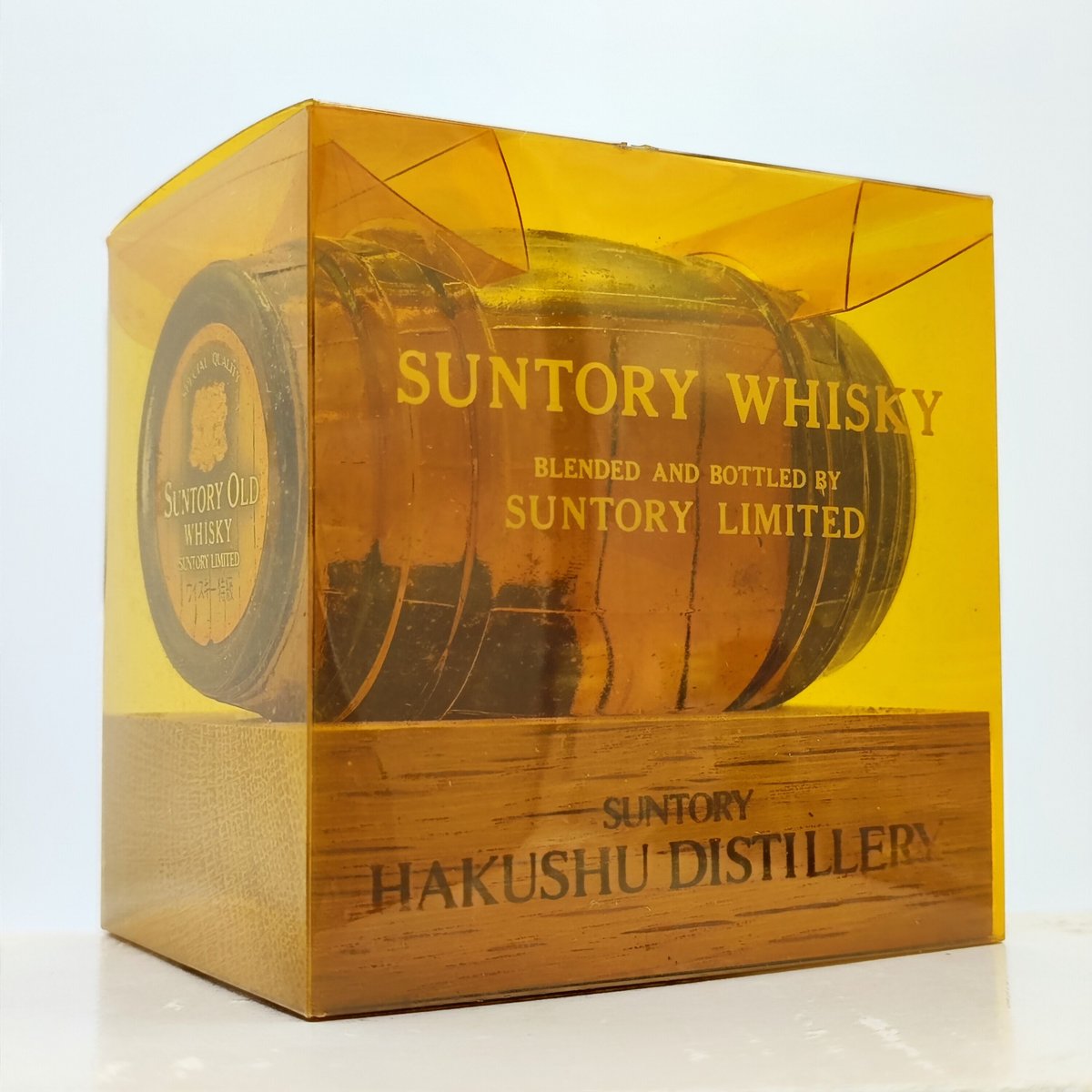 特級 サントリー オールド 樽型 ボトル 白州蒸溜所 SUNTORY OLD WHISKY