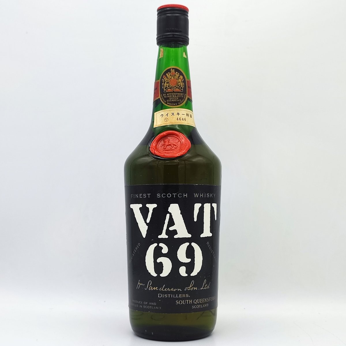 特級 VAT69 FINEST SCOTCH WHISKY | ノスタルジックリカー 特級 VAT69 FINEST SCOTCH WHISKY | ノスタルジックリカー