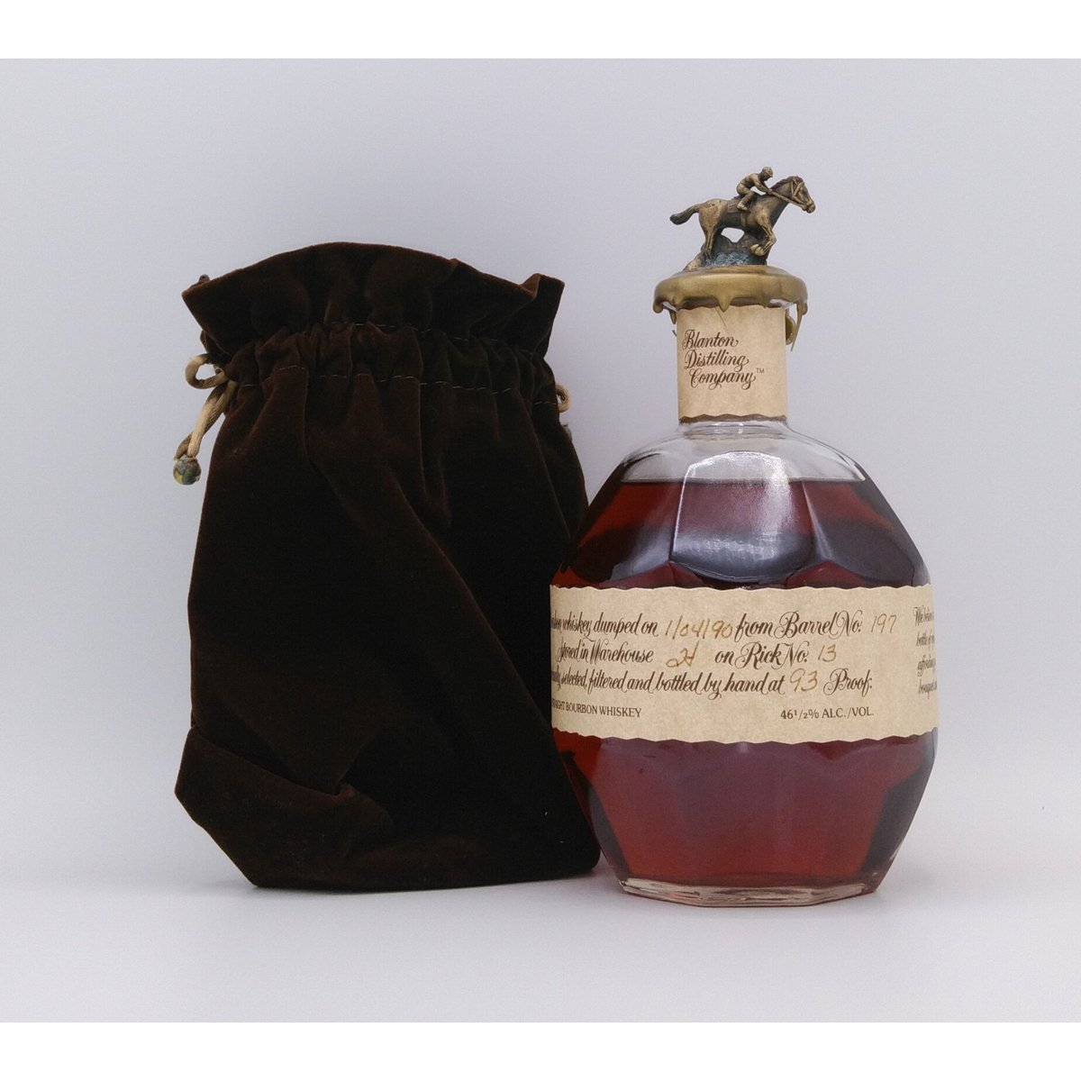 特級 ブラントン シングルバレル 1990年ボトリング Blanton's Single Ba 特級 ブラントン シングルバレル 1990年ボトリング Blanton's Single Ba