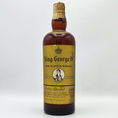 キングジョージ 4世 ティンキャップ　King George Ⅳ OLD SCOTCH WHISKY Tin Cap