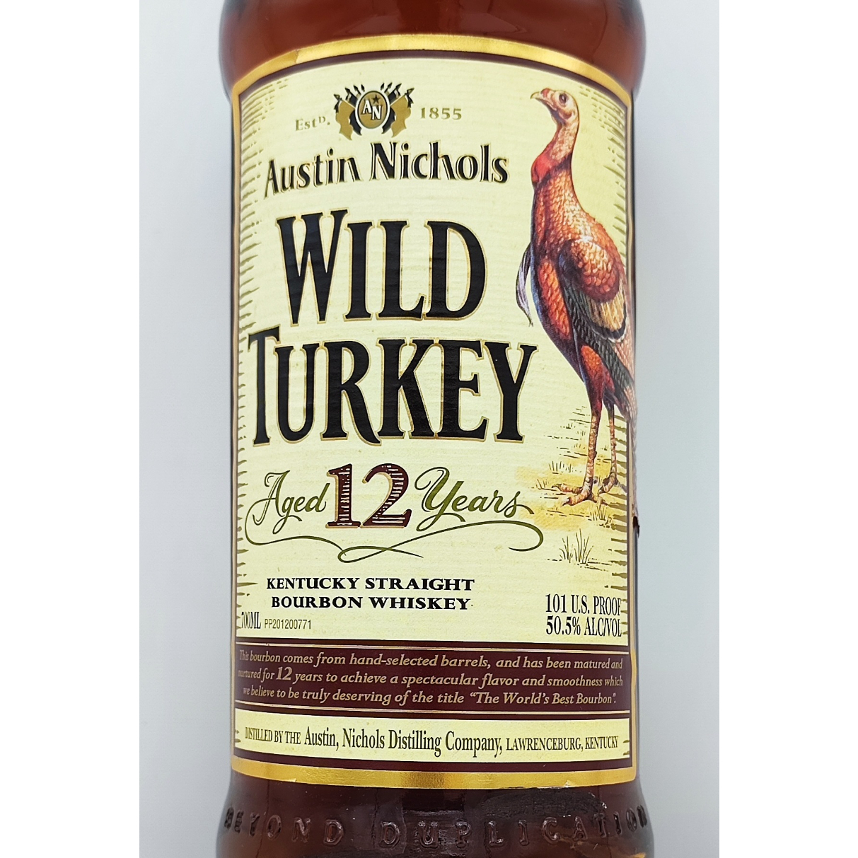 ワイルドターキー 12年 WILD TURKEY 12years old BEYOND DUP