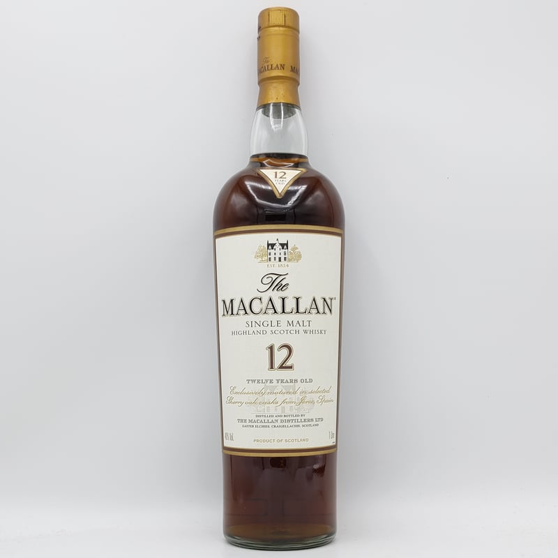 ザ マッカラン 12年 The MACALLAN 12years old SINGLE MAL...