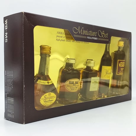 ニッカウヰスキー ミニチュア セット　NIKKA WHISKY Miniature Set