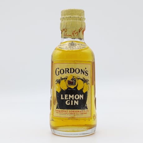 ゴードン レモン ジン ティンキャップ　GORDON'S LEMON GIN TIN CAP