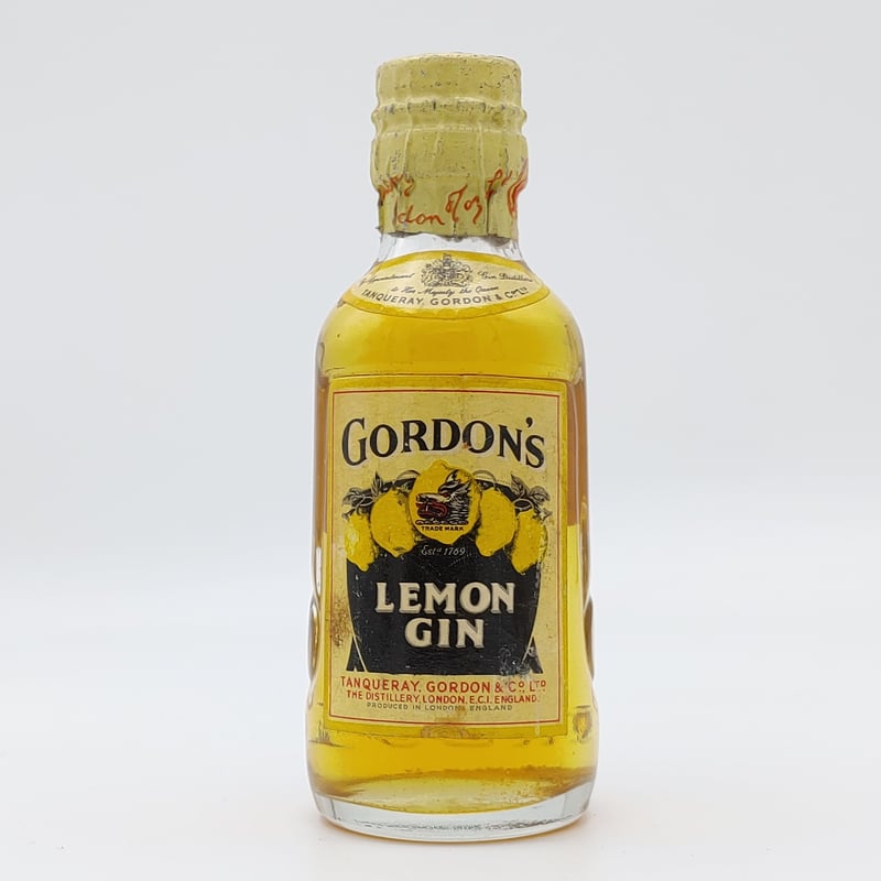 ゴードン レモン ジン ティンキャップ GORDON'S LEMON GIN TIN CAP ...