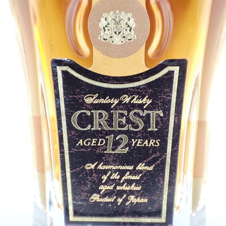 サントリーウイスキー クレスト 12年　Suntory Whisky CREST AGED 12 YEARS