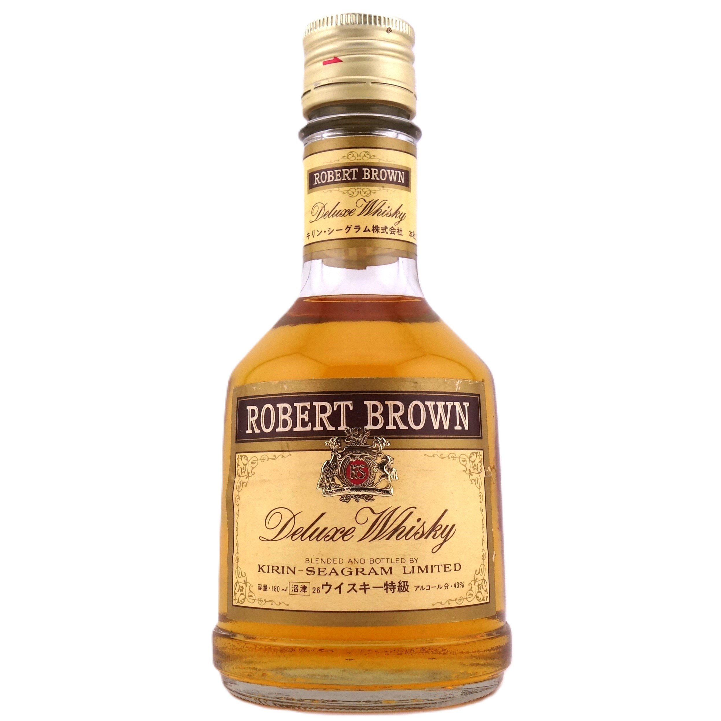 キリン シーグラム ROBERT BROWN ヴィンテージ バレルヘッドサイン original