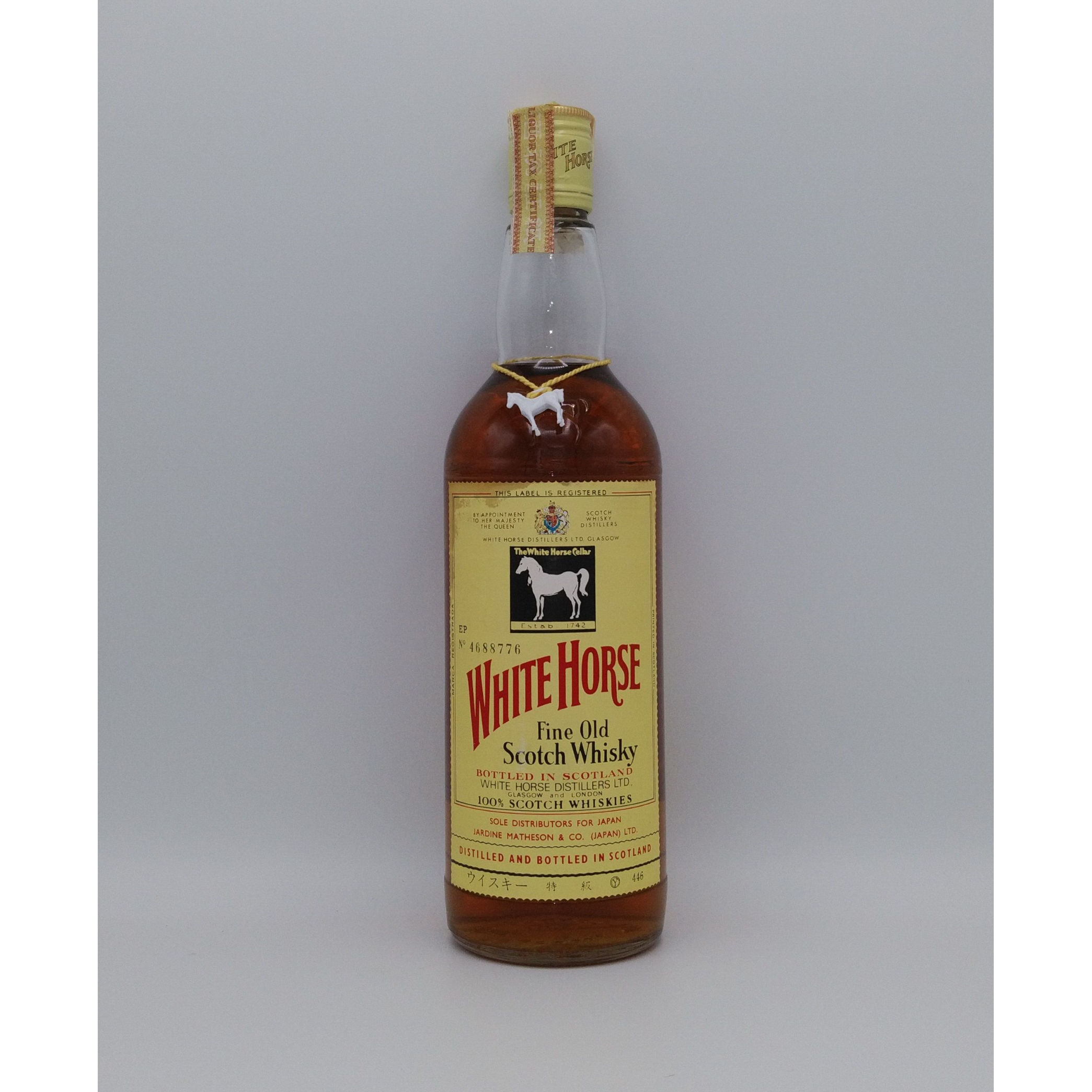 特級 ホワイトホース WHITE HORSE Fine Old Scotch Whisky |