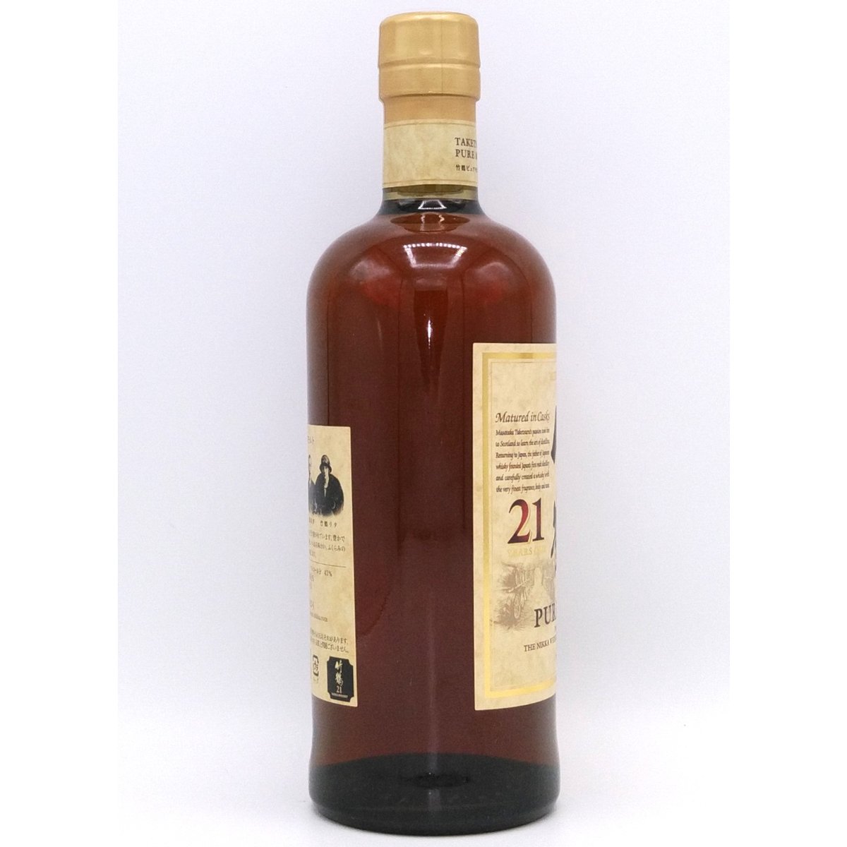 ニッカウヰスキー 竹鶴 21年 ピュアモルト【NIKKA WHISKY