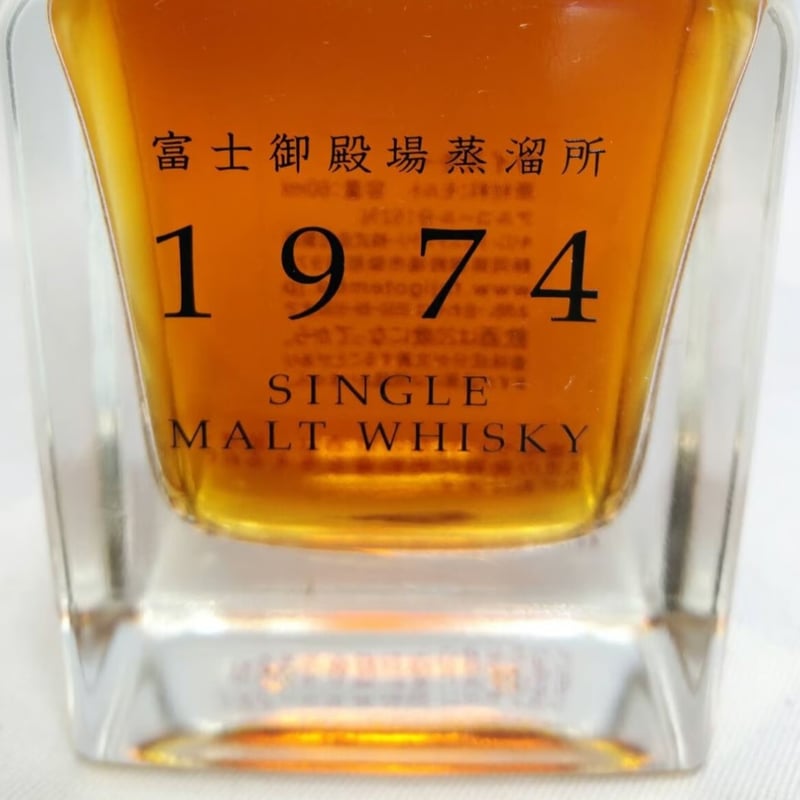 富士御殿場蒸溜所1974‐2004 シングルモルトウイスキー 富士御殿場蒸溜所1974‐2004 シングルモルトウイスキー