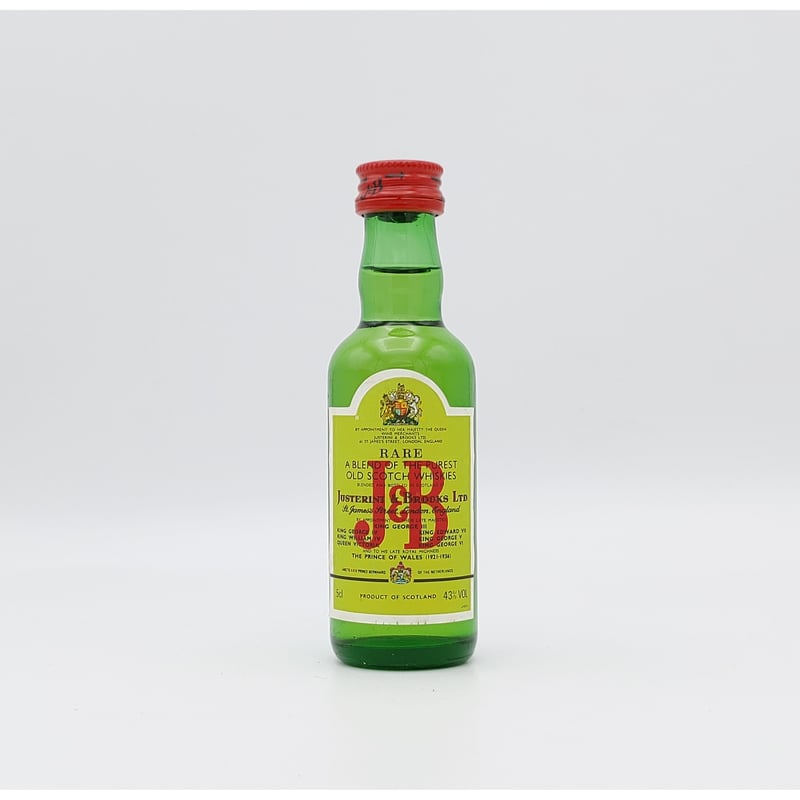 J&B RARE A BLEND OF THE PUREST OLD SCOTCH WHISK...