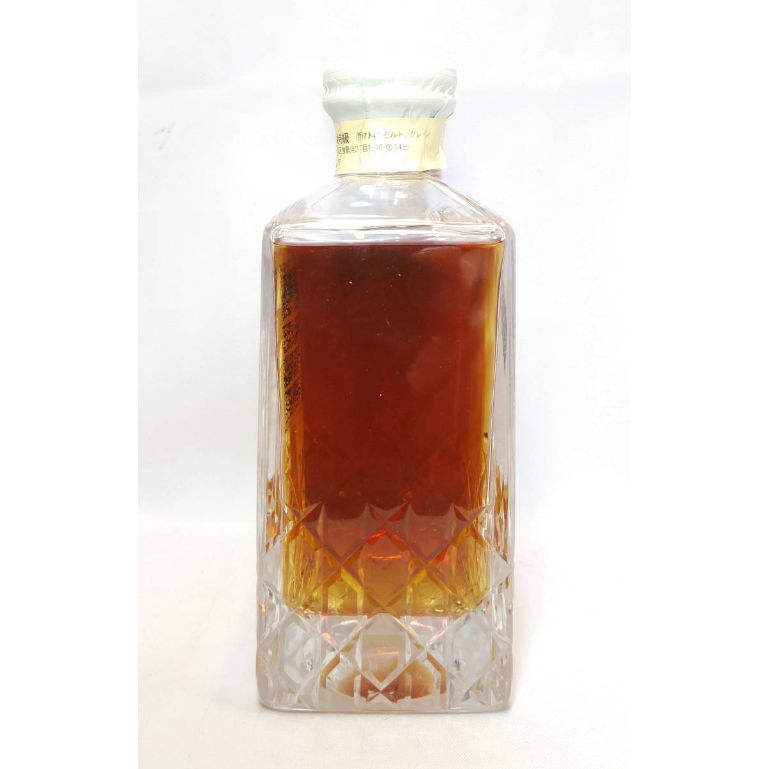 ♡SUNTORY WHISKY IMPERIAL ボヘミアガラス 栓・箱付き 特級 SUNTORY WHISKY IMPERIAL | ノスタルジックリカー