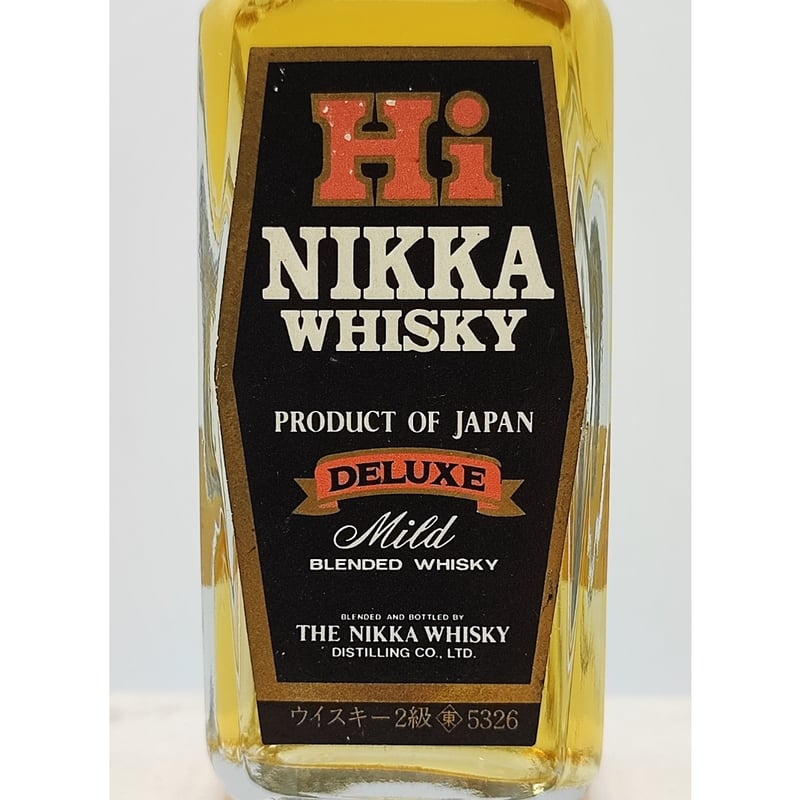 ニッカウヰスキー ハイ ニッカ デラックス Hi NIKKA DELUXE WHISKY MI