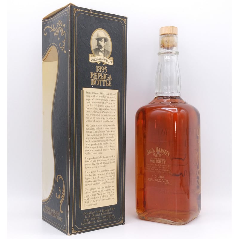 ジャックダニエル 1895 レプリカボトル JACK DANIEL'S OLD No.7 ジャックダニエル 1895 レプリカボトル JACK DANIEL'S OLD No.7