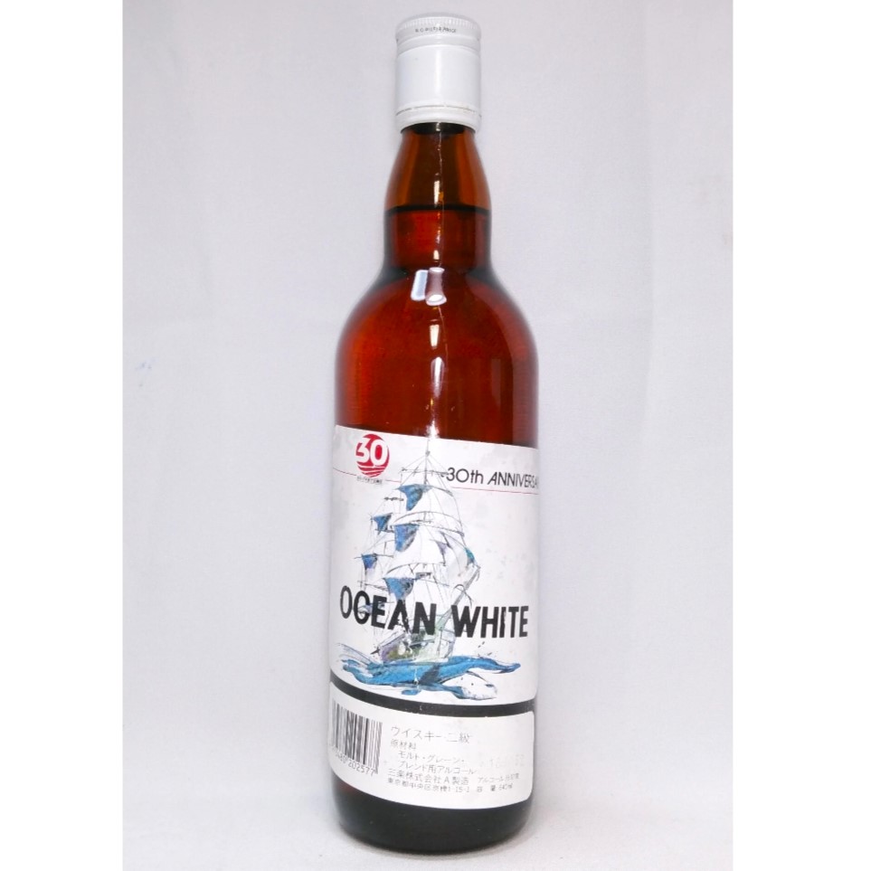 オーシャン ホワイトウイスキー30周年ボトル OCEAN WHITE WHISKY 30th