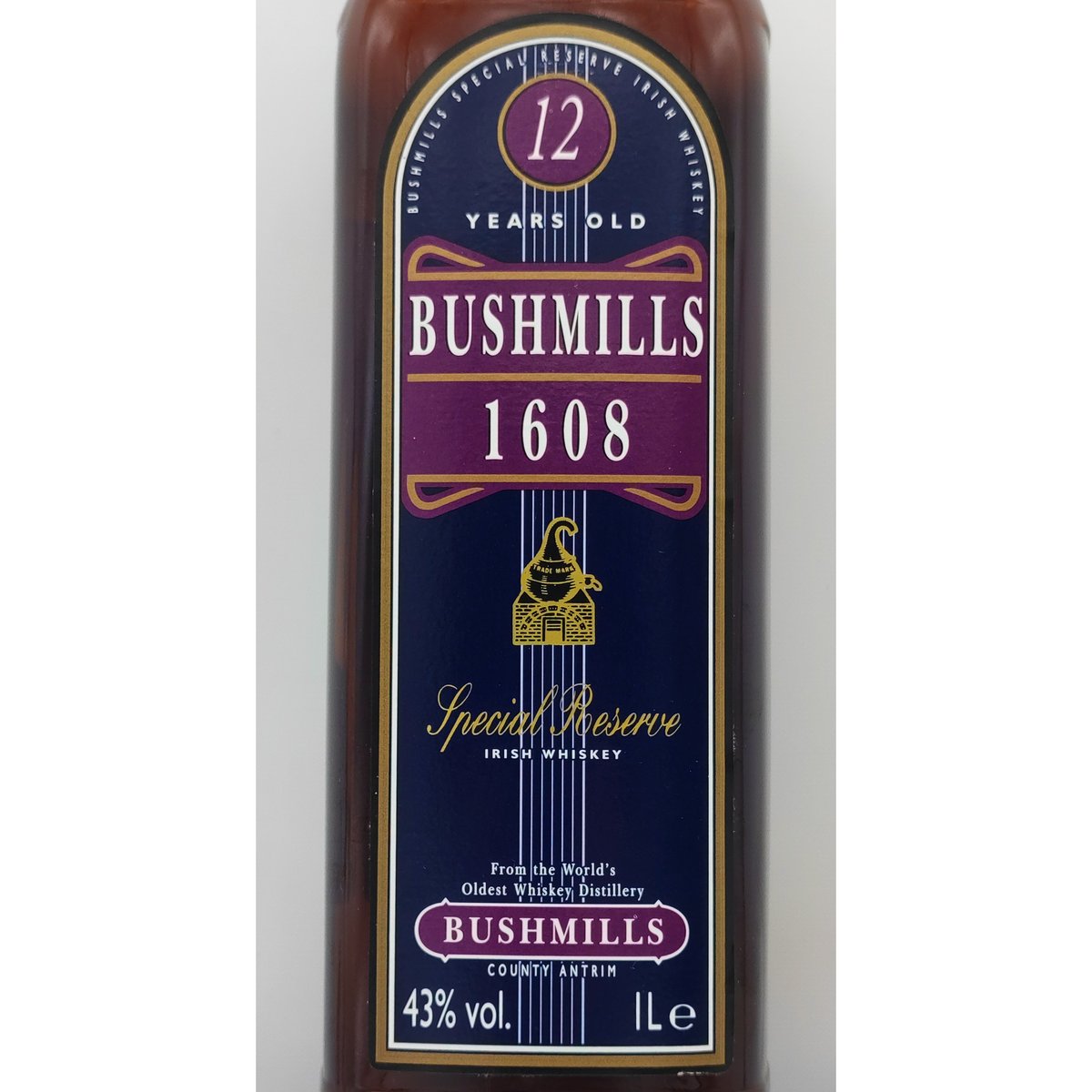 ブッシュミルズ 12年 スペシャルリザーブ BUSHMILLS 1608 Special Re